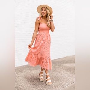 Pink Lily - Promise In My Heart Midi Dress
